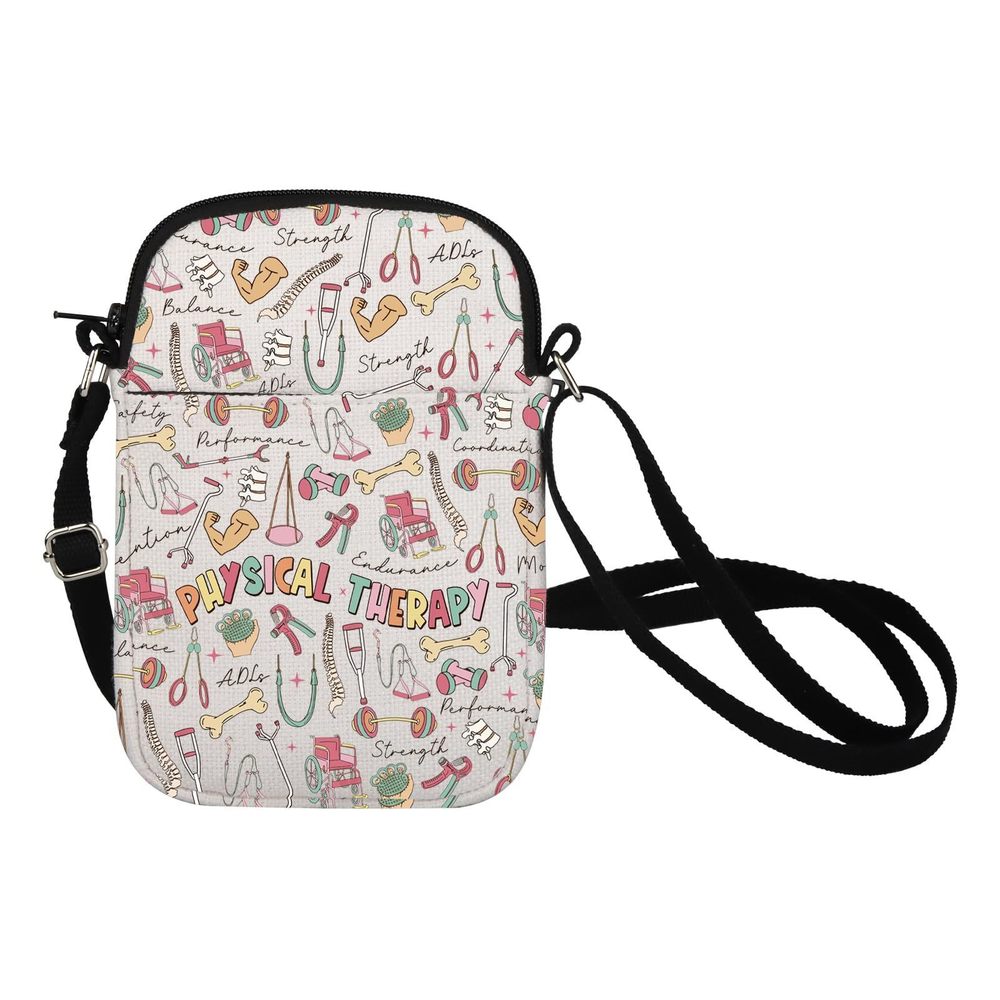 Physical Therapy Crossbody Bag Pt Physical Therapist Gift Physical Therapist -_